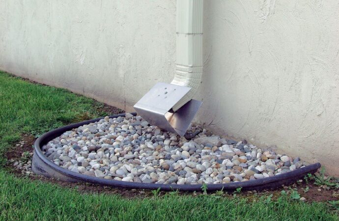 Downspout Drainage, Wellington Pro Sprinkler & Drainage Systems